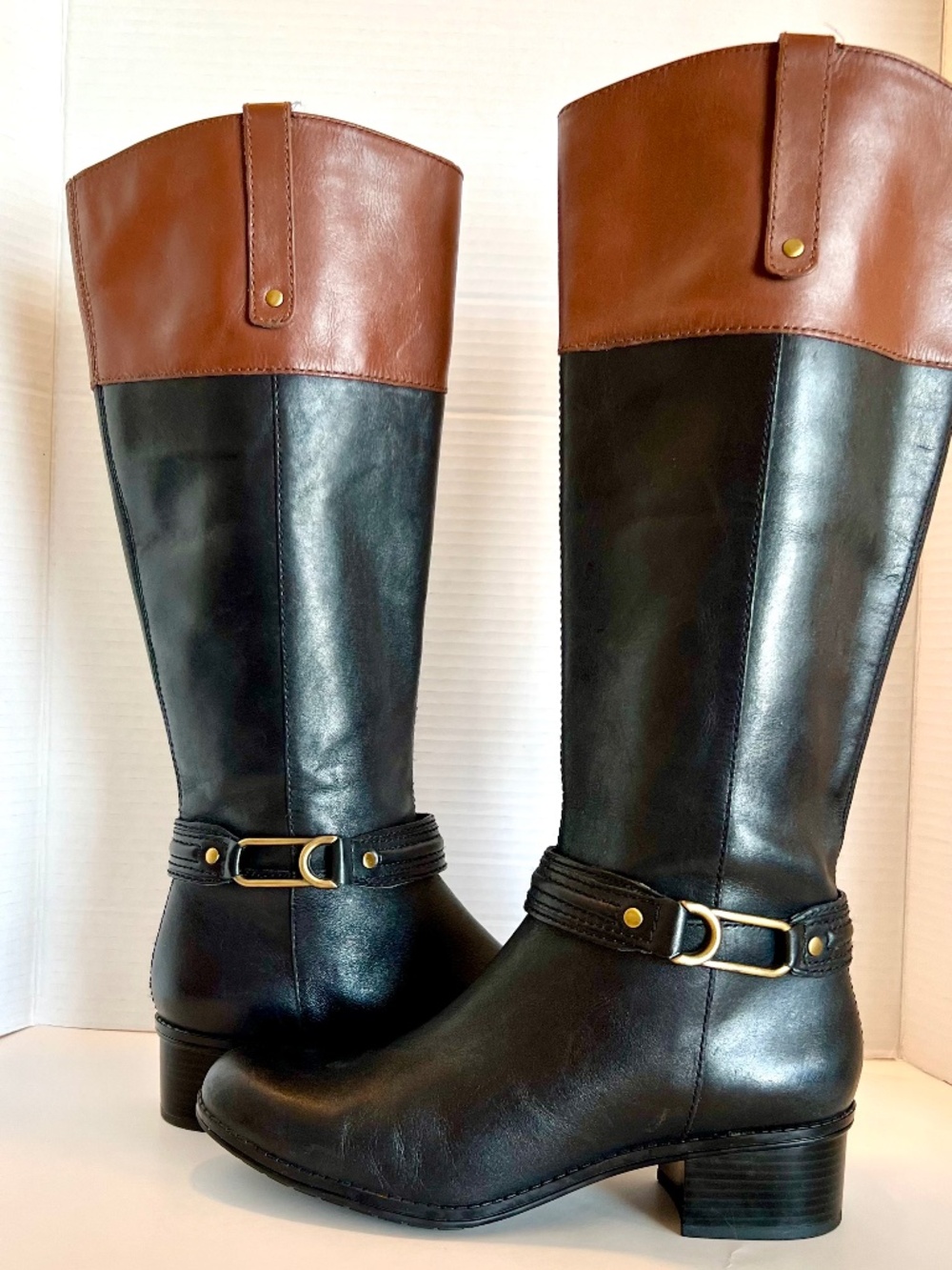 BANDOLINO Leather Coloradee Riding Boot 7.5